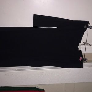 Black Off the Shoulder Bodycon Dress